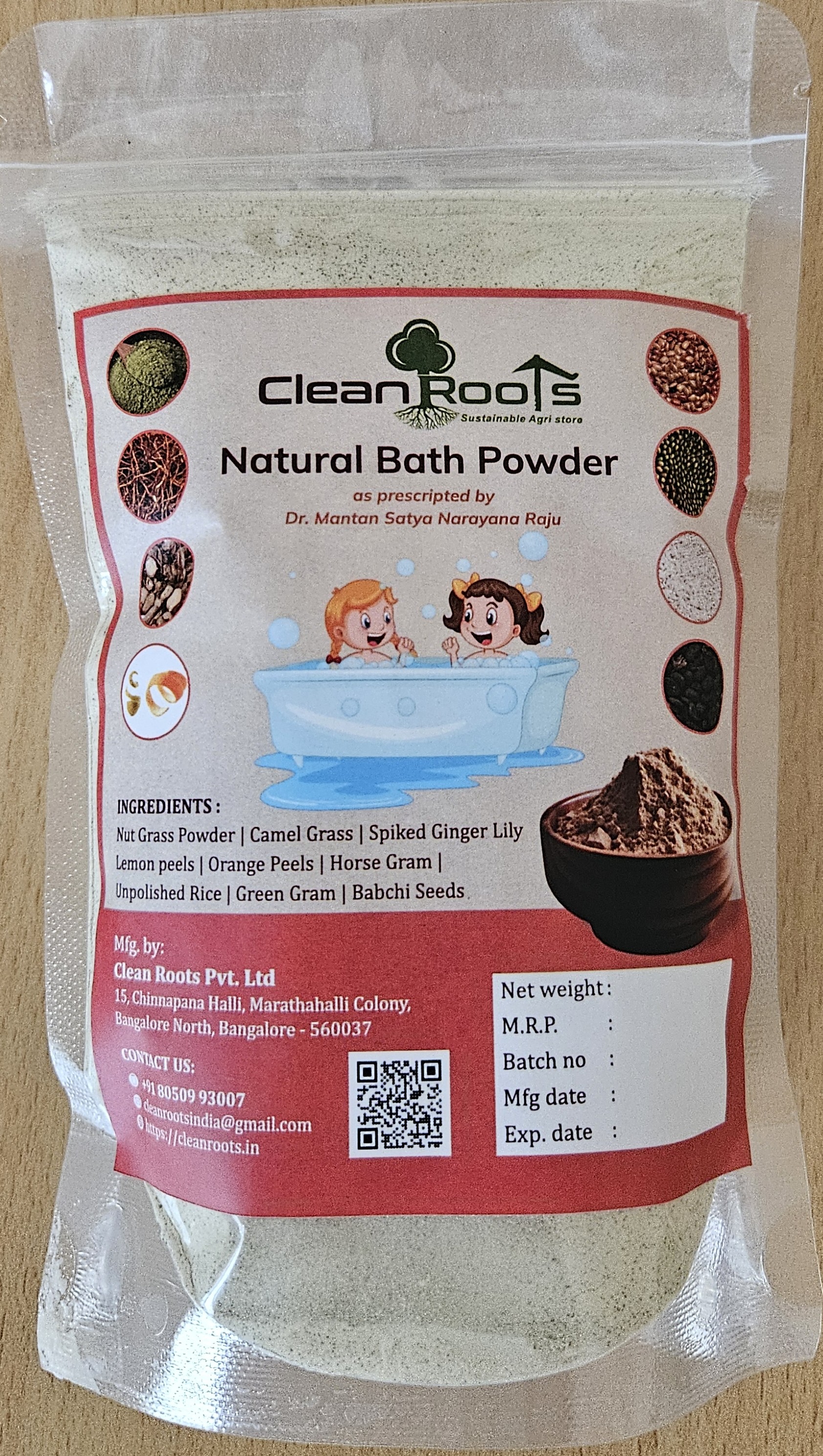 Natural Bath Powder